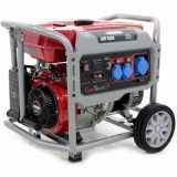 GeoTech Pro GGP 6500 - Generador de corriente con ruedas y AVR 5.4 kW - Continua 5 kw Monofásica