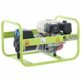 Pramac E 3200 - Groupe électrogène 2.6 KW monophasé à essence - avec moteur Honda GX 160