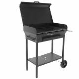 Barbecue à charbon en tôle Seven Italy Vulcano ECO - Surface de cuisson 67.5x37 cm