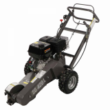 BlackStone SG 420 L - Rogneuse de souches - Moteur Loncin de 420 cm3 - Disque de coupe avec 8 marteaux en carbure de tungstène