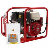 TecnoGen H8000 E/A - Generatore di corrente a benzina 5.8 kW - Continua 5.2 kW Monofase + ATS