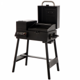 Barbecue à pellet Royal Food Pelletto 150 L - Grilles en acier Inox - grille de 35x38 cm