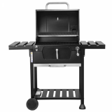 Barbecue à charbon MasterCook Friend - Grille de cuisson de 46x41 cm