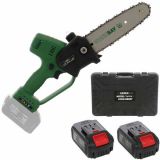 GreenBay TopSaw 8 - Podadora de batería - 2 baterías de 21 V - 4 Ah