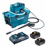 Nettoyeur haute pression à batterie avec cuve Makita DHW080ZK - 2x 18V 5Ah