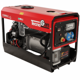 TecnoGen H15000ELX - Generador de corriente a gasolina 10.4 kW - Continua 9.4 kW monofásico