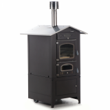 Rossofuoco Effe 80 - Horno de leña de exterior - Marrone