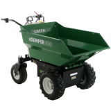 GREENBAY eDumper 500 - Motocarretilla de batería - 48V 32Ah - Cajón Dumper