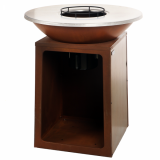 RoyalFood COR-4000 - Barbacoa de leña en Corten