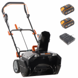 Worx Nitro WG471E - Fraise à neige à batterie -  40V - 2x 4Ah