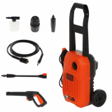 Black & Decker BEPW1300-QS - Hidrolimpiadora de agua fría compacta - 110 bar - 396 l/h