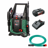 BOSCH UniversalAquatak 36V-100 - Hidrolimpiadora de batería - 67 bar + Manguera autocebante - 36V 4Ah