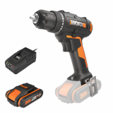 Worx WX100 - Taladro atornillador de batería - 20V/2Ah