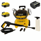 Stanley SFMCPW1500B-XJ - Hidrolimpiadora de batería - 100 bar - 2x 18V 4Ah