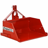 Francini PR 100 - Pala hidráulica trasera para tractor - de 100 cm - Capacidad 400 kg