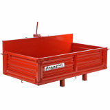 Francini P 190 - Heckcontainer für Traktor - Kippbar - 3 öffenbare Heckklappen