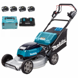 Makita DLM533 - Tondeuse à gazon autotractée sà batterie - 4x18V/5Ah - Coupe 53 cm