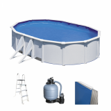 Gre Fidji Ovale 500x300x120cm - Piscine hors sol en acier