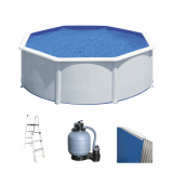 Gre Fidji Ronde Ø300 x 120 cm - Piscine hors sol en acier