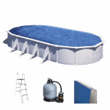 Gre Atlantis Ovalada 915x470x132cm - Piscina desmontable de acero