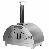 AgriEuro Quattro Stagioni - Four à bois d'extérieur pour pizza Anthracite 60x40 - pour 1 pizza