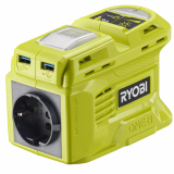 Ryobi RY18BI150B-0 - Inverter 18V - Potencia 150 W - Función de cargador - BATERÍA NO INCLUIDA