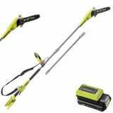 Ryobi RY36PP25A-0 - Podadora de batería con pértiga - Espada de 25cm - MAX POWER 36V 2Ah