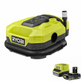 Ryobi RMI18-0 - Compresor de batería portátil - 18V - 2Ah