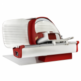 Berkel Home Line Plus 250 Rojo Mate - Cortadora de fiambre con cuchilla de 250 mm