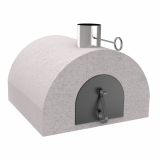 Edilmark FR 1600 - Horno de leña de empotrar con superficie de cocción 86x84 cm