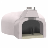 Edilmark FR 95 - Forno a legna da incasso con piano cottura 76x81 cm