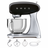 Smeg SMF02BLEU schwarz - Küchenmaschine - Edelstahlschüssel 4,8 Liter