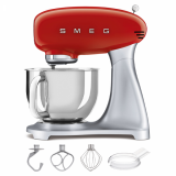 Smeg SMF02RDEU Rot - Küchenmaschine - Edelstahlschüssel 4,8 Liter