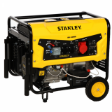 Stanley SG 4200B - Generador de corriente a gasolina - AVR - 4.3 kW - Continua 4.0 kW Trifásica