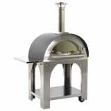 Forno a legna per pizza da esterno Cibus INOX - 4 pizze