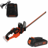 Black & Decker GTC18452PC-QW - Tagliasiepi a batteria - Batteria a litio 18V 2Ah