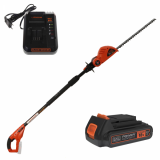 Black & Decker GTC1843LB-QW - Cortasetos de batería - Batería de litio 18V 2Ah