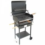 Barbecue à gaz en fer forgé Cruccolini Riviera , grille inox 50x38