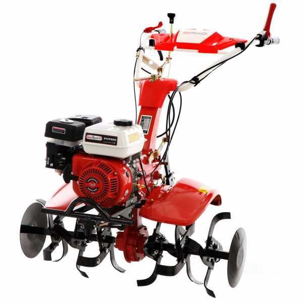 Motoazada GeoTech PGT 900 motor de gasolina 7 HP con ruedas neumáticas