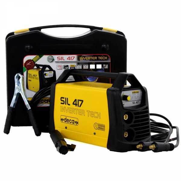 Schweißgerät Inverter Deca SIL 417 - 170 Amp max - 230 Volt - Kit