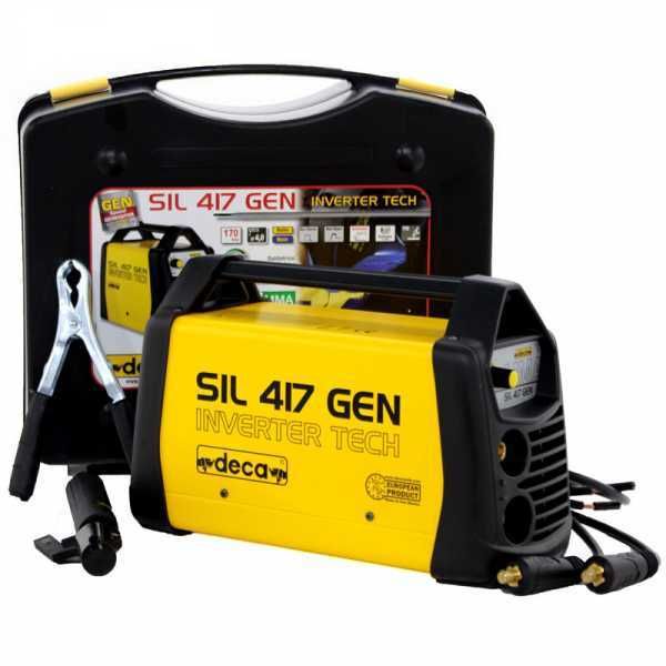 Schweißgerät Elektrode Inverter Deca SIL 417GEN - 170 Amp max - 230 Volt - Kit