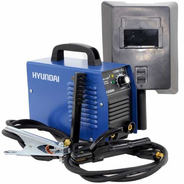 Hyundai MMA-140P - Saldatrice inverter - 140A max - monofase -corrente continua-kit completo