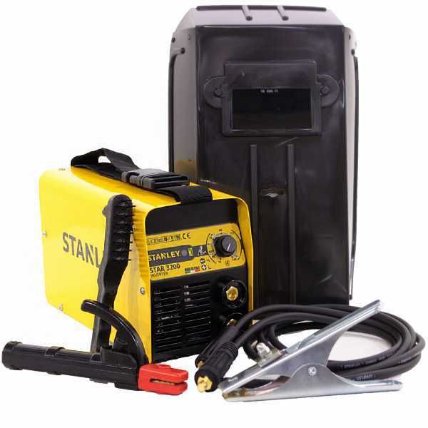 Stanley STAR 3200 - Saldatrice Inverter (MMA) + Kit, corrente continua (DC)