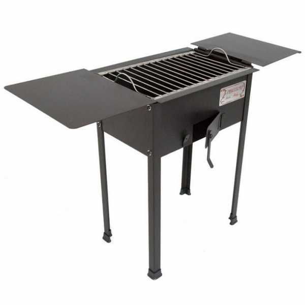 Cruccolini ELBA - Holzkohlegrill - 38x25 - aus stabilem Stahl