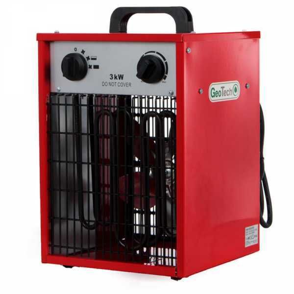 GeoTech EH 300 S - Générateur d'air chaud électrique avec ventilateur - monophasé