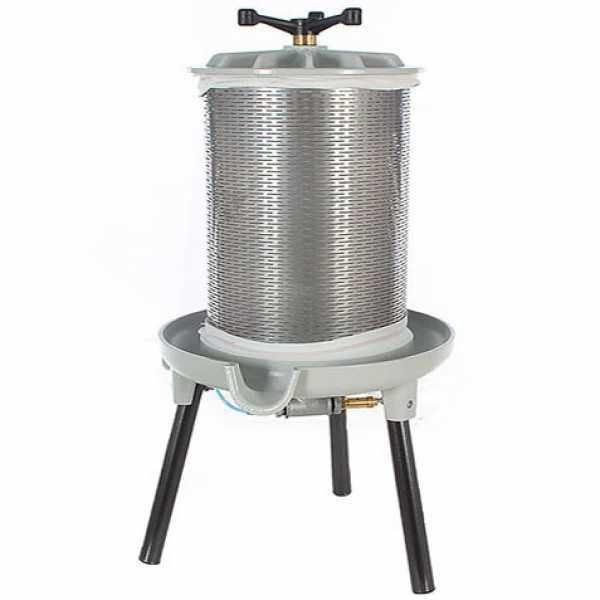 Pressoir pneumatique Grifo PEA40 - Cage inox capacité 40L