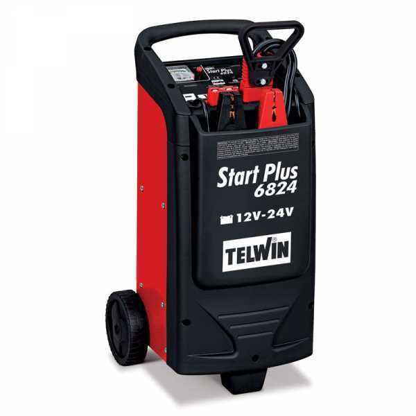 Telwin Start Plus 6824 - Akkustarter - Batterien 24V und 12V - Akkuladegerät im Lieferumfang