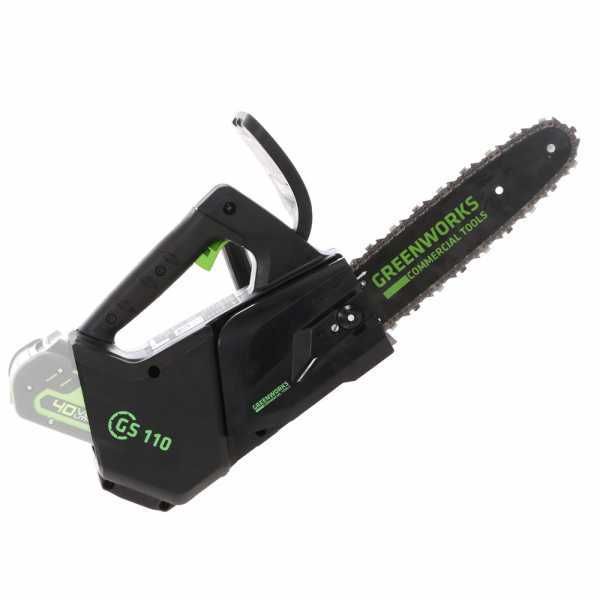 Electrosierra de poda Greenworks GD40TCS 40V - BATERÍA Y CARGADOR NO INCLUIDOS