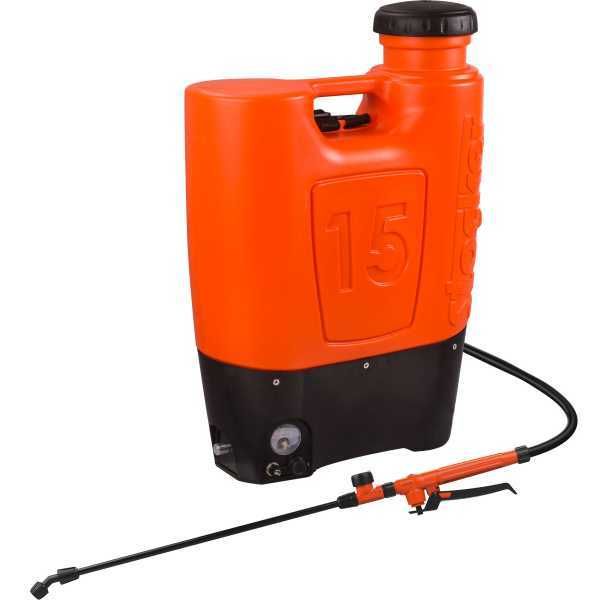 Pulvérisateur à dos électrique Stocker - Batterie au lithium - Réservoir 15L - max 5 bars