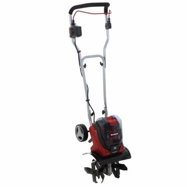 Einhell GE-CR 30 Li - Motozappa a batteria con ruote - 2 batterie 18V 4Ah